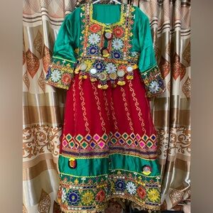 Small- medium Womens Afghan Dress